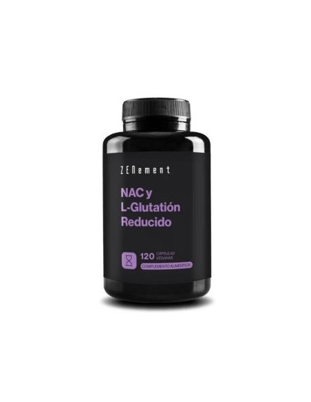 Nac+L- Glutationa 120 Vcaps Zenement | Antioxidante Natural