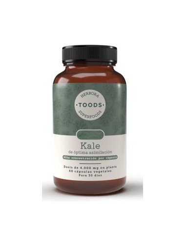 Toods Kale 60 Cap. de Herbora