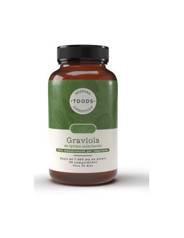 Toods Superfoods Graviola 90 Comprimidos Herbora Natural