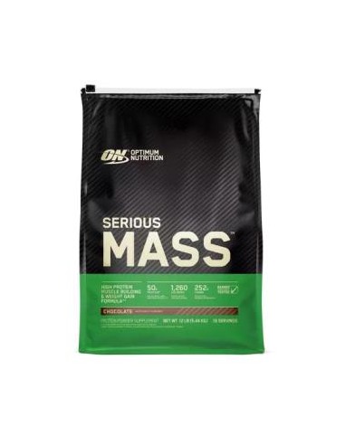 On Serious Mass Chocolate 5450Gr de Optimum Nutrition
