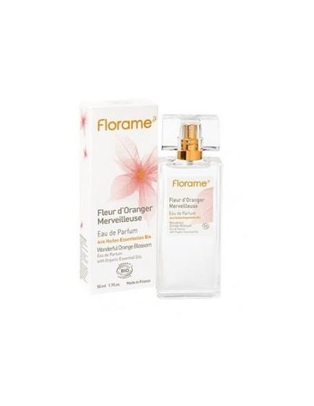 Perfume Fleur Oranger Merveilleuse 50 Ml. Bio de Florame