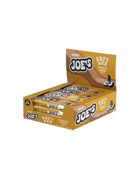 Weider Joe´S Soft Bar Choco Caramel 12X50Gr. de Weider