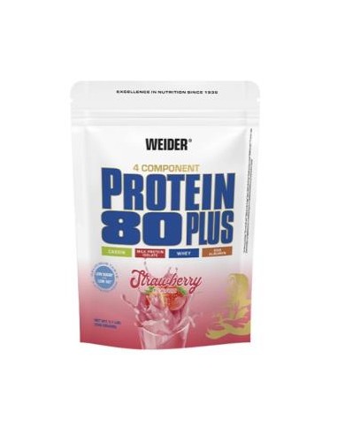 Weider Protein 80 Plus Fresa 500Gr. de Weider