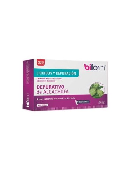 Biform Alcachofra Purificante 20 Unidades Dietisa Dielisa