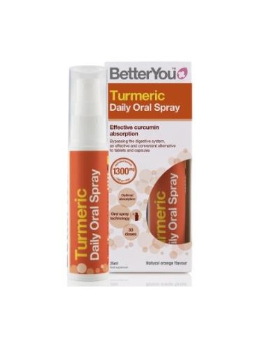 Turmeric Curcuma Spray Oral 25Ml. de Better You