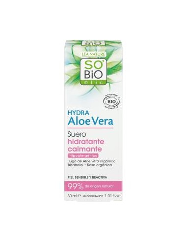 Serum Hidratante Bisabolol-Aloe 30Ml. Bio de So´Bio Etic
