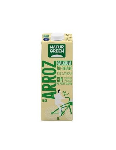 Bebida Vegetal De Arroz Con Calcio 1Lt 6Uds. de Naturgreen