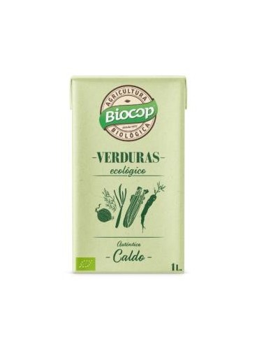 Caldo De Verduras Autentico  Tetrabrick 1Lt Bio de Biocop