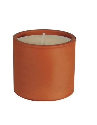 Vela Terracota Test0 Citronela 6X5,5Cm. de Cerabella