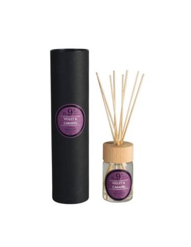 Ambientador Mikado Perf9 Violet-Caramel 100Ml. de Cerabella