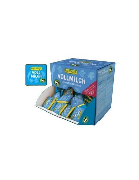 Chocolatina Mini Choco-Leche 150Uds. de Rapunzel