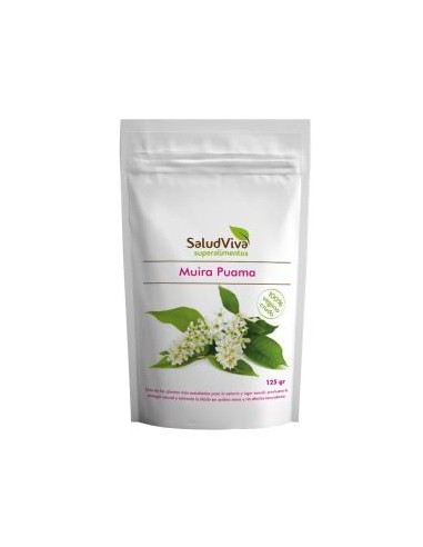 Muira Puama 125g Vegan Living Health Energía Natural Sg S/A