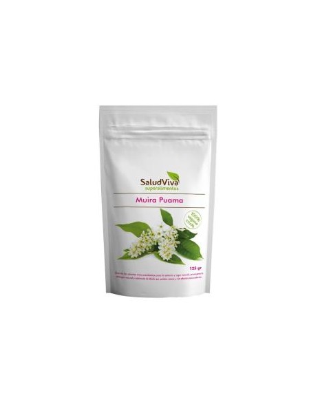 Muira Puama 125g Vegan Living Health Energía Natural Sg S/A