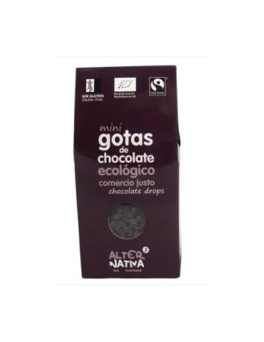 Mini Gotas De Chocolate 48% 225 Gr Bio de Alternativa 3