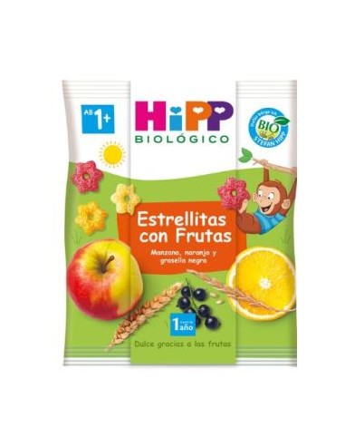 Estrellitas Con Frutas Snack 30Gr. Bio Sg de Hipp