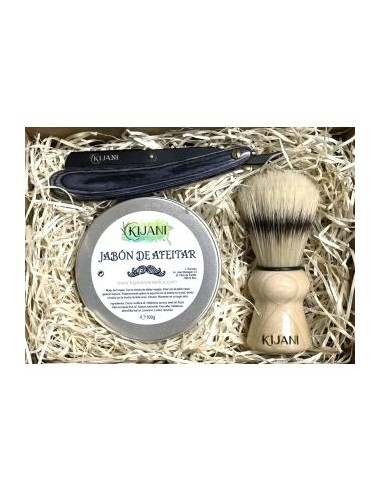 Pack Afeitado Con Navaja de Kijani
