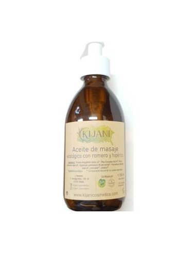 Aceite Masaje Romero-Hiperico 250Ml de Kijani