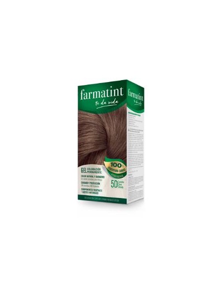 Farmatint Gel 5D Castaño Claro Dorado 135Ml. de Farmatint