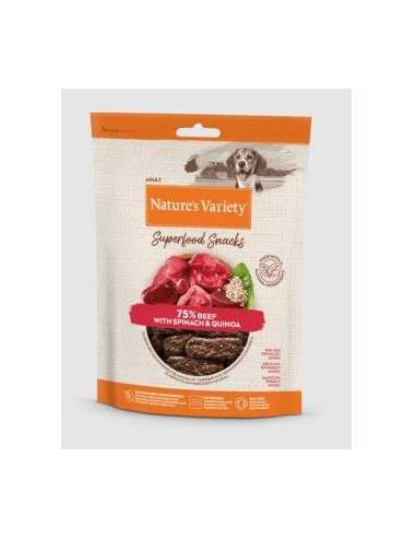 Natures Variety Canine Adult Snack Ternera 8X85Gr. de Nature S Variety Vet