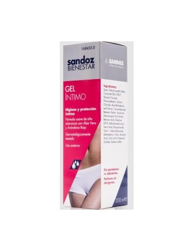 Sandoz Bienestar Gel Intimo 200Ml de Sandoz Bienestar