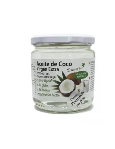 Aceite De Coco Extra Virgen 250Gr Bio de Dream Foods