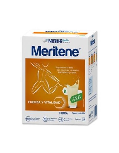 Meritene Fibra Vainilla 14Sbrs. de Meritene