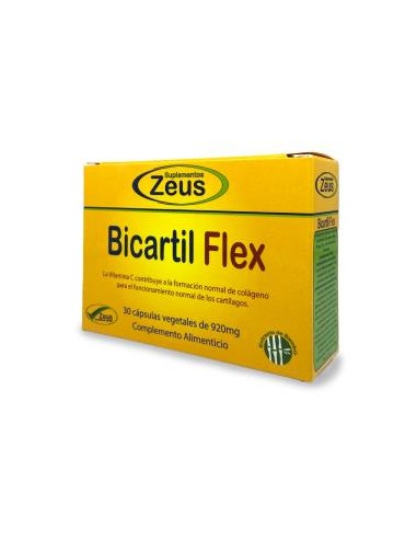 Bicartil Flex 30Cap. Zeus Suporte articular eficaz e natural