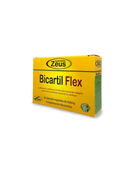 Bicartil Flex 30Cap. Zeus Suporte articular eficaz e natural