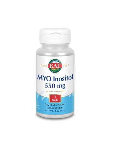 Myo Inositol 550mg 57g Solaray | Apoyo Salud Femenina Natural