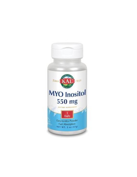 Myo Inositol 550mg 57g Solaray | Apoyo Salud Femenina Natural