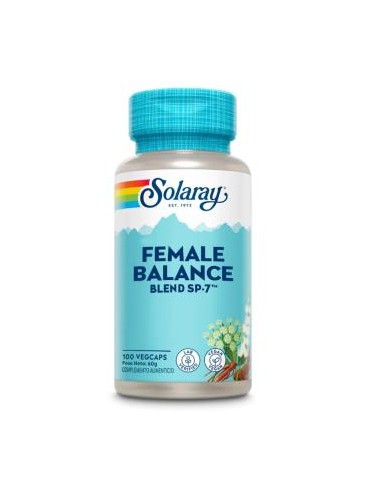 Female Balance 100Vcap Solaray  Equilibrio Hormonal Natural