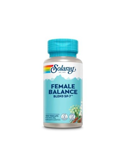 Female Balance 100Vcap Solaray  Equilibrio Hormonal Natural