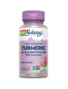 Turmeric Bromelain-Boswelia 60Vcap. de Solaray