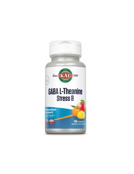 Gaba L-Theanine Stress B 100Comp. de Solaray
