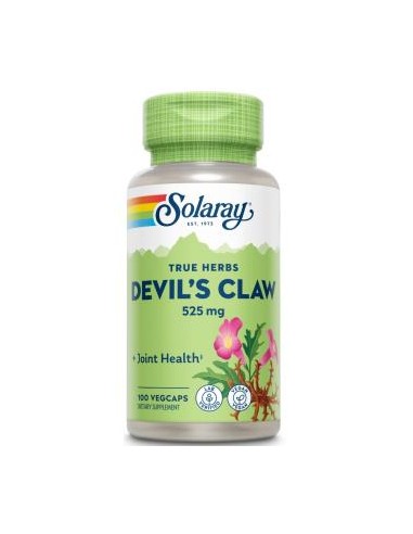 Devil Claw Harpago 525mg Solaray | 100 Cápsulas Naturales
