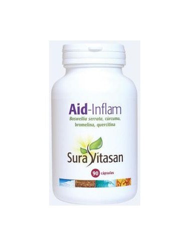 Aid-Inflam 90Cap Sura Vitasan | Alivio Natural Antiinflamatorio