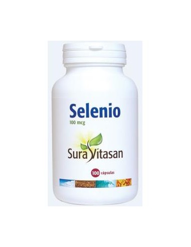 Selenio L-Selenometionina 100Mcg. 100Cap. de Sura Vitasan