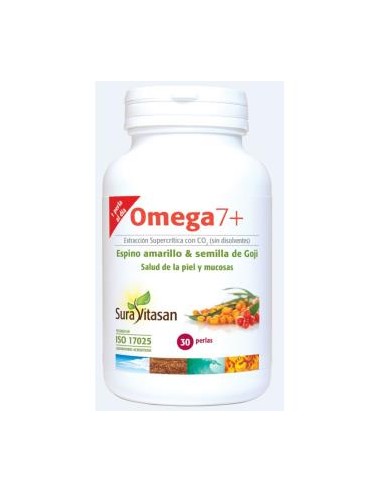 Omega 7 Sura Vitasan 30 Perlas  Salud y Bienestar Natural
