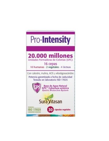 Pro-Intensity 30Cap Sura Vitasan  Suplemento Refrigerado