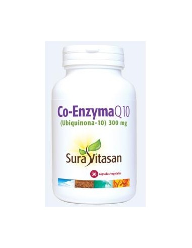 Coenzima Q10 300mg Sura Vitasan  Energía y Vitalidad