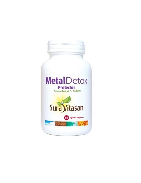 Metal Detox Protector 60Cap. Sura Vitasan  Limpieza Natural