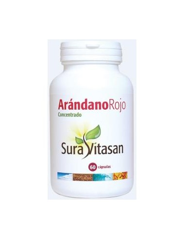 Arándano Rojo 60 Cap. Sura Vitasan  Salud Urinaria Natural