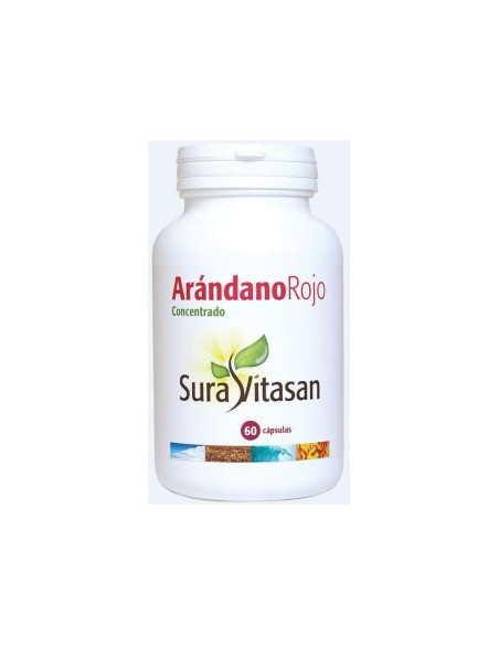 Arándano Rojo 60 Cap. Sura Vitasan  Salud Urinaria Natural