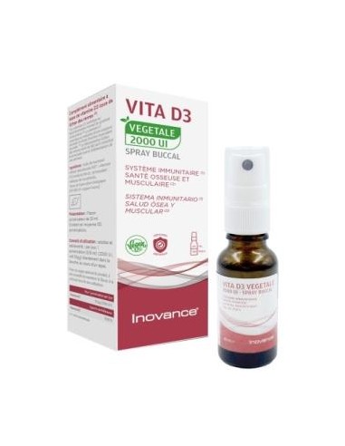 Vitamina D3 2000Ui 20ml Inovance Saúde e Vitalidade Óssea