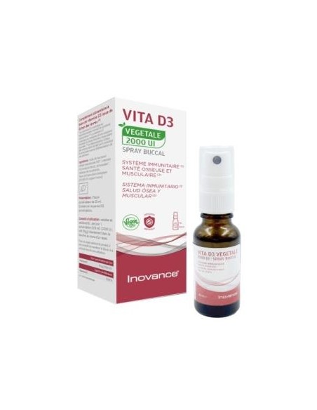 Vitamina D3 2000Ui 20ml Inovance Saúde e Vitalidade Óssea