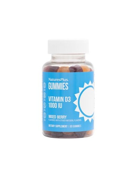 Gummies Vitamina D3 60Gummies. de Natures Plus