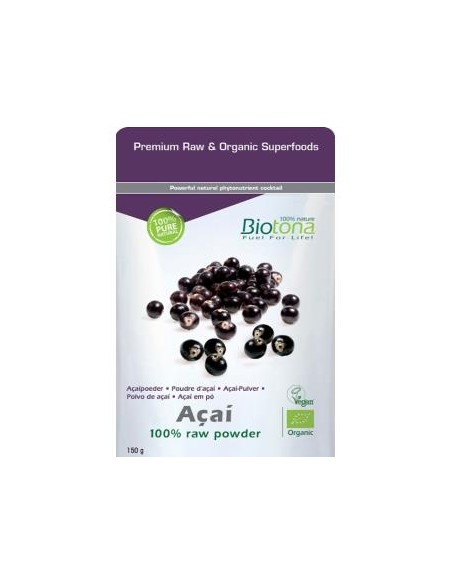 Acai Raw Power 150Gr. de Biotona