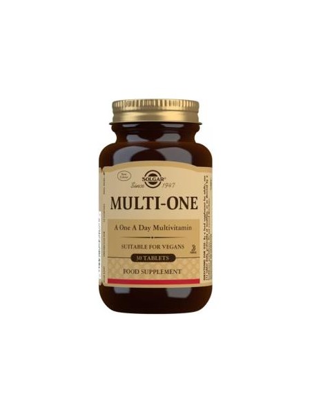 Multi-I 30Comp. Solgar | Multivitamínico Completo y Natural
