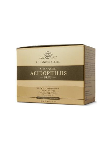 Acidophilus Plus Avanzado 120Cap. de Solgar