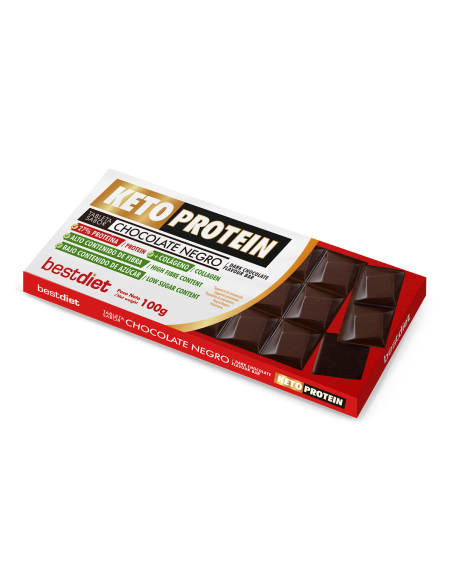Chocolate Negro Protein 100g | Energía Keto y Sabor Intenso